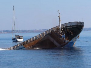 Sinking of Elpida Ship