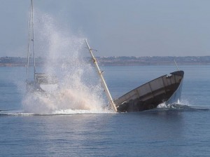 Sinking of Elpida Ship